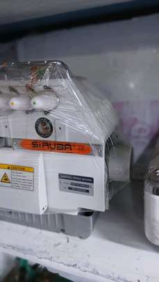 Industrial Overlock Sewing Machine White image 3
