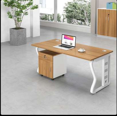 Office Workstation; 2 Way Open Office Workstation image 3