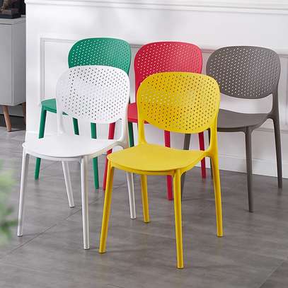 Plastic Chair: Stackable Dining Outdoor Chair For Restaurant image 4