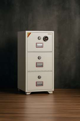 Fireproof Safes:3-Drawer Fireproof  Cabinet In Kiamokama image 2