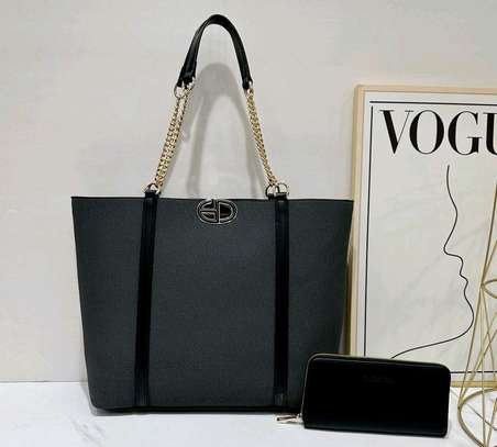 ELEGANT LADIES TOTE BAG WITH A PURSE AND LONG STRAP ONLINE image 10