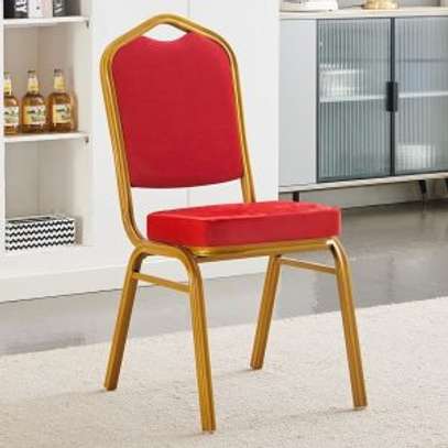 Conference Chairs;Red Banquet Conference Chair  In Ibeno image 3
