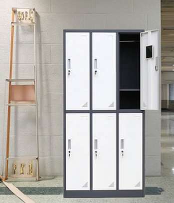 Gym Cabinet; 6 Door Gym Luggage Steel Cabinet image 11