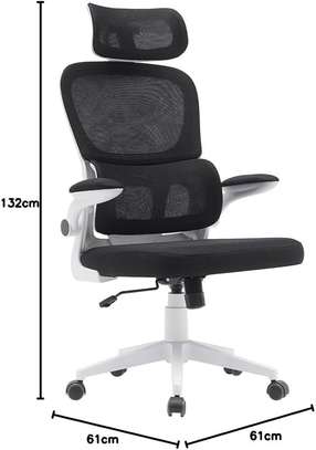 Swivel High Back Orthopedic Office Chair image 10