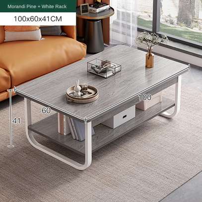 Coffee Table; Wooden Top Home Coffee Table in Keroka image 6