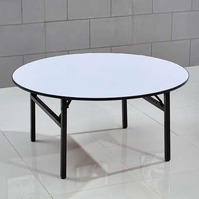 1.5M Foldable Round Office Table image 12