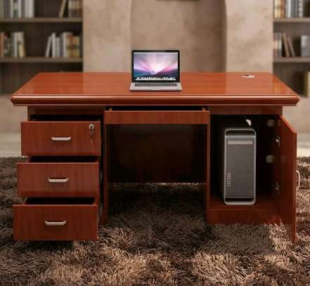 1.2m Mahogany Executive Office Desk image 3