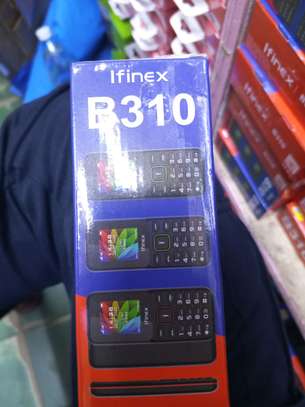 Ifinex B310 Basic Phone Black Green Compact image 2