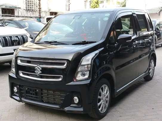 Suzuki wagon R black image 2