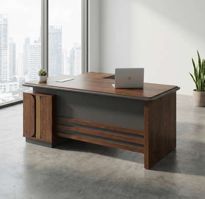 Office Desk; Executive Wooden 1.6m Office Desk image 3