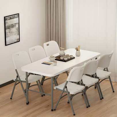 Home: Foldable Plastic Table image 4
