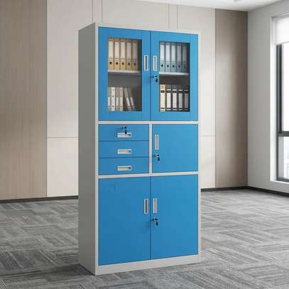2-Door Filing Cabinet with Safe image 3
