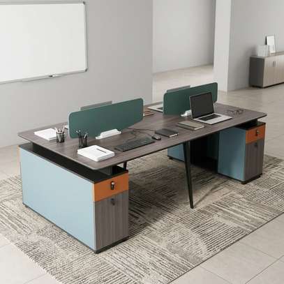 MDF 4 Way Office Workstation image 5