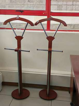 Mahogany Execotive Office Coat Hanger image 12