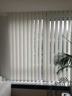 Blinds; Vertical Home Office Curtain Blinds image 5