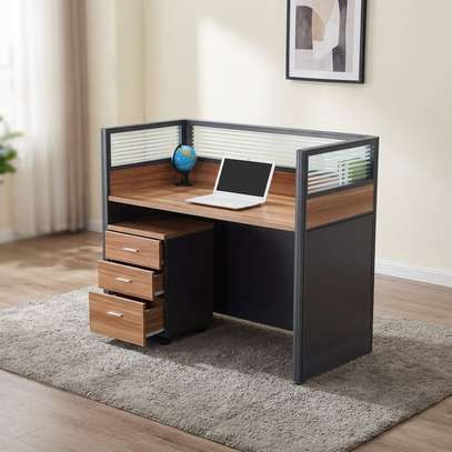 1-Way Modular Office Workstation image 6