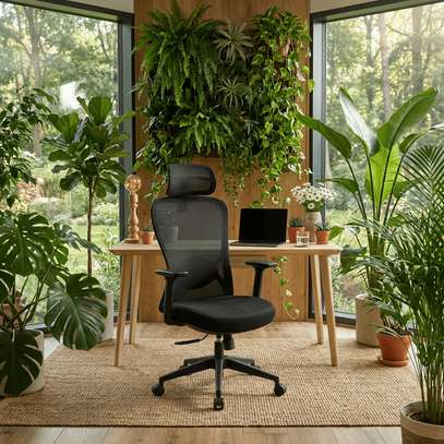 Breathable Ergonomic Mesh Study Chair image 3