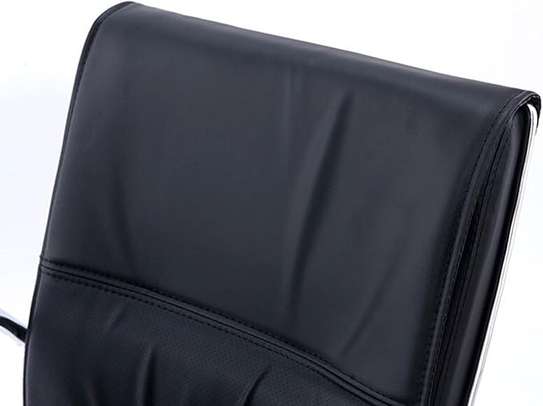 Faux Leather Executive Visitor's Chair image 2