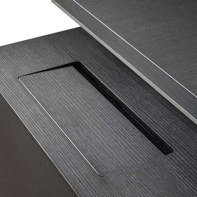 Office Desks: 180CM Dark Executive Desks image 3