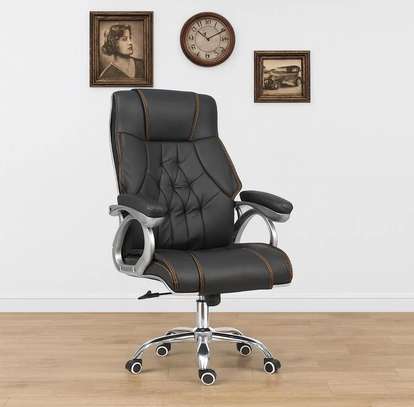 High-Back Executive Office Leather Seat image 3