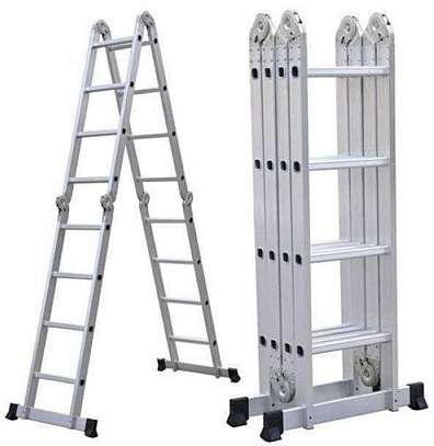 FOLDABLE ALUMINIUM STEP LADDERS FOR SALE image 3
