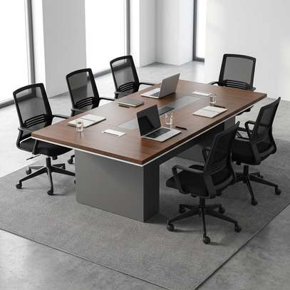 8 Seater Office Meeting Table image 3