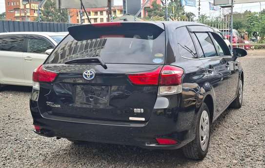 Toyota Fielder hybrid 1500cc Black Color 2018 model. image 7