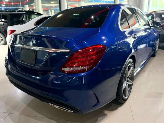 Mercedes Benz AMG C200 blue 2019 image 2