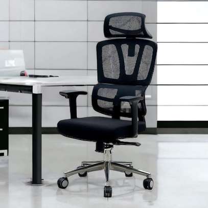 High-back executive orthopedic seat image 2