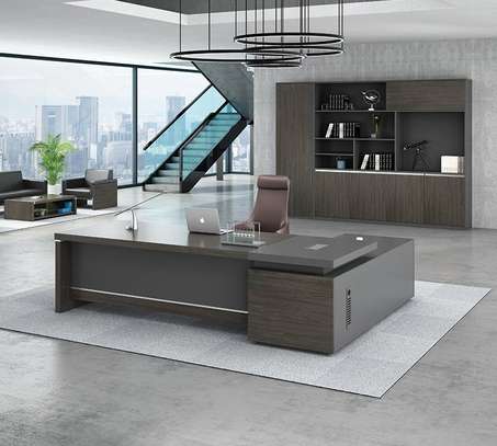 Modern 160cm L-Shaped Executive Office Desk image 4