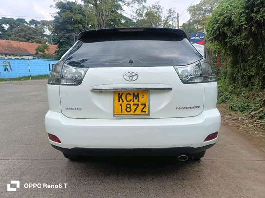 Toyota Harrier White SUV Reliable Comfortable Ride image 2