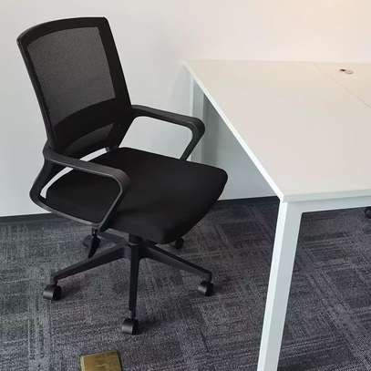 Office Chair: High Quality Medium Back Adjustable Work Seat image 3
