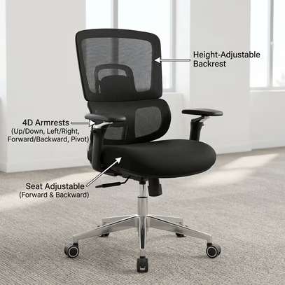 High Back Orthopedic Office Chair image 4