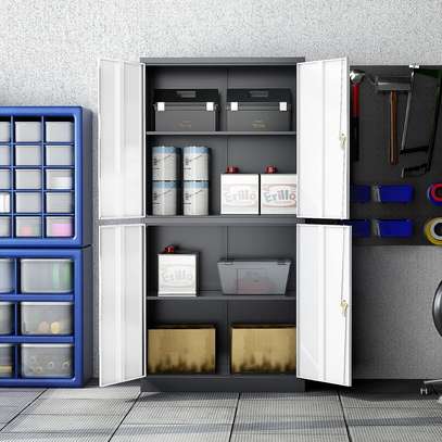 Secure Four-Door Steel Cabinet image 4