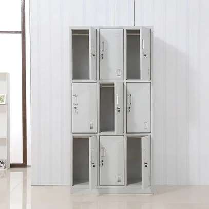 9-Locker Office Storage Unit image 5