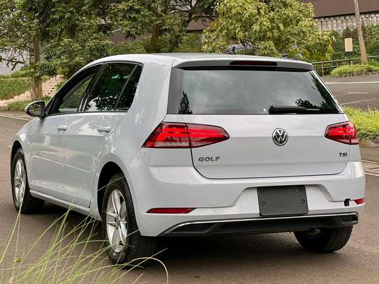 Volkswagen Golf 2018 White Hatchback Efficient Ride image 8