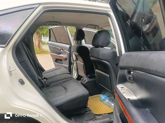 Toyota Harrier White SUV Reliable Comfortable Ride image 7