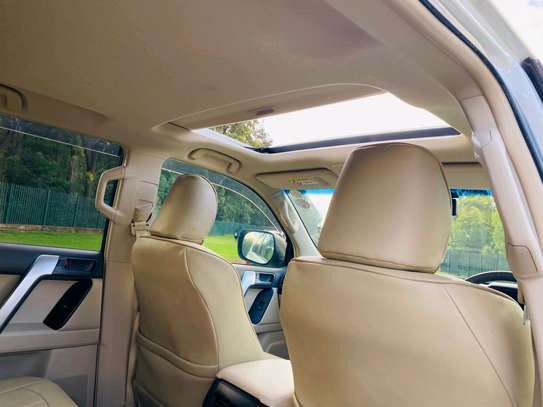 Toyota Land cruiser prodo TXL white color fully loaded image 5