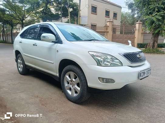 Toyota Harrier White SUV Reliable Comfortable Ride image 3