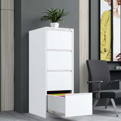 4 Drawer File Cabinet with Lock image 3