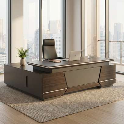 Executive Desks : 2400mm Managers Executive Office Desk image 6