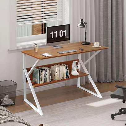 Modern  home office computer study desk image 2