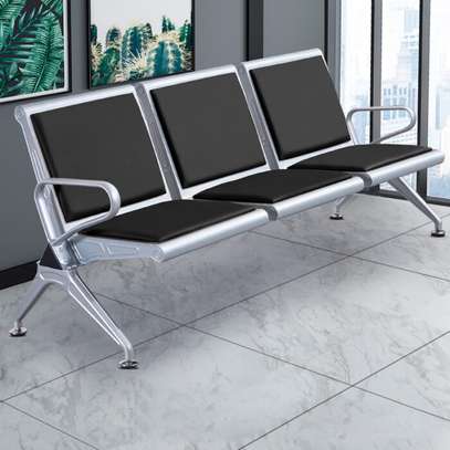 Office Chair; 3-Linked Reception Office Bench in Ogembo image 4