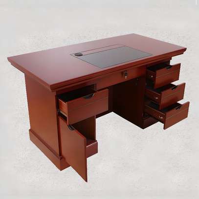 1200mm executive desk with drawers image 12