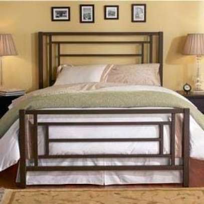 Elegant metallic beds image 3