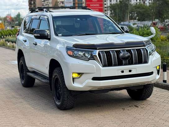 Toyota Land cruiser prado TX white 2017 image 10