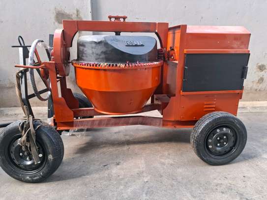 Concrete Mixer 500L Titan Indian Diesel Engine image 3