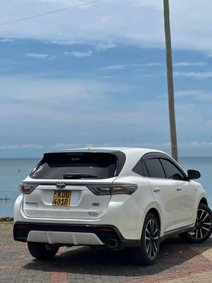Toyota harrier used fully loaded white image 2