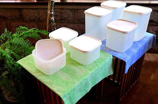 Tupperware Brand Modular Mates Squares Set - 7 Pieces! image 3