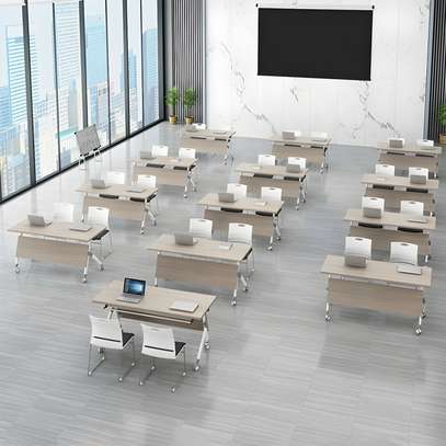 Office Tables: Easy Setup Foldable Table image 3